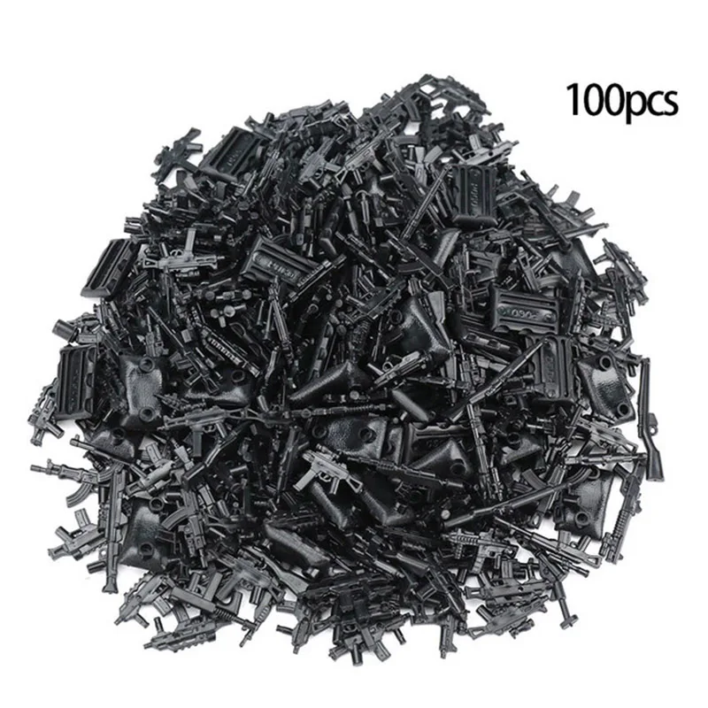 100pcs Military Weapons Legoed Pack Army Soldiers Caisson Camouflage MOC Arms City Compatible Building Blocks With Weapon Series
100pcs Military Weapons Legoed Pack Army Soldiers Caisson Camouflage MOC Arms City Compatible Building Blocks With Weapon Series