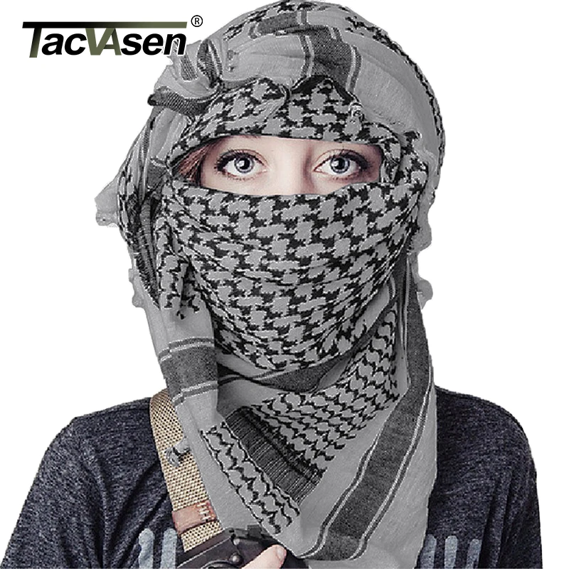 Армейский шарф маска в стиле милитари TACVASEN|Мужские шарфы| |
