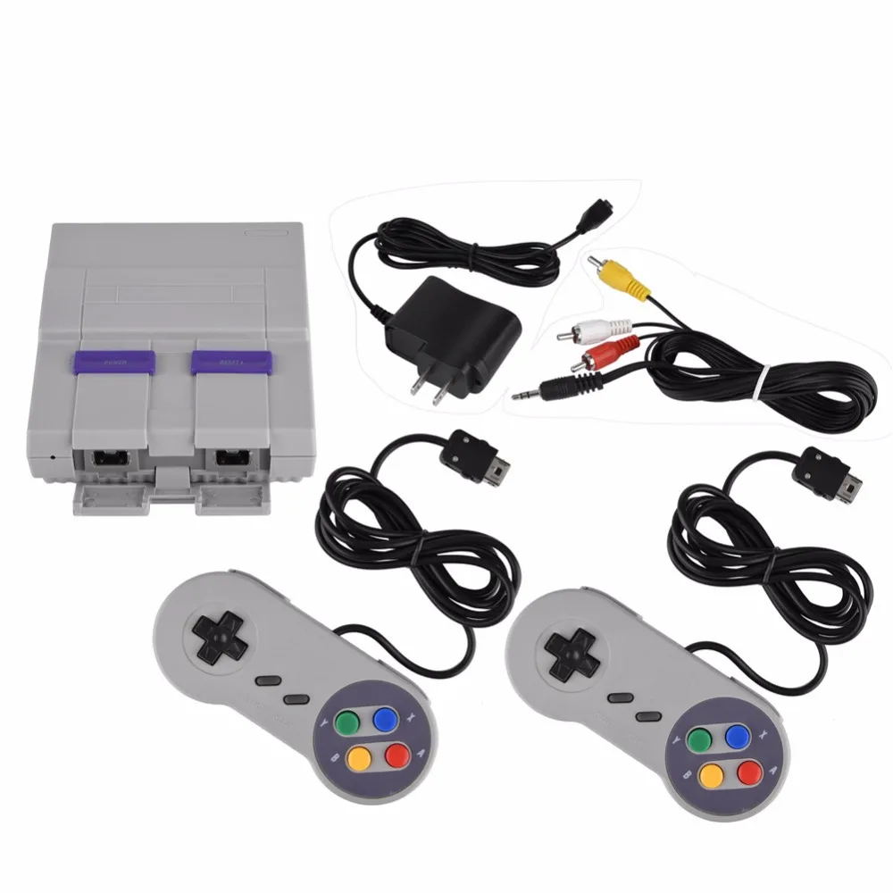 

Super Mini 16 Bit Retro Video Console 94 Classic Games Retro TV Game Console AV Output For SNES Nintendo Games US Box