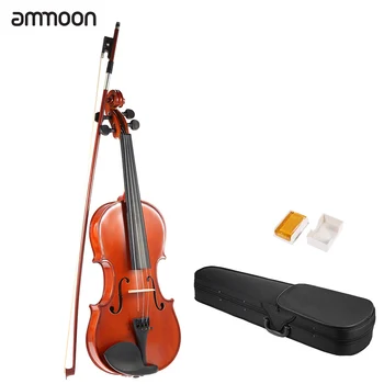 ammoon 4/4 Full Size Violin Fiddle Solid Wood Antique Violin Fiddle Gloss Finish Spruce Face Board with Hard Case Bow Rosin
ammoon 4/4 Full Size Violin Fiddle Solid Wood Antique Violin Fiddle Gloss Finish Spruce Face Board with Hard Case Bow Rosin