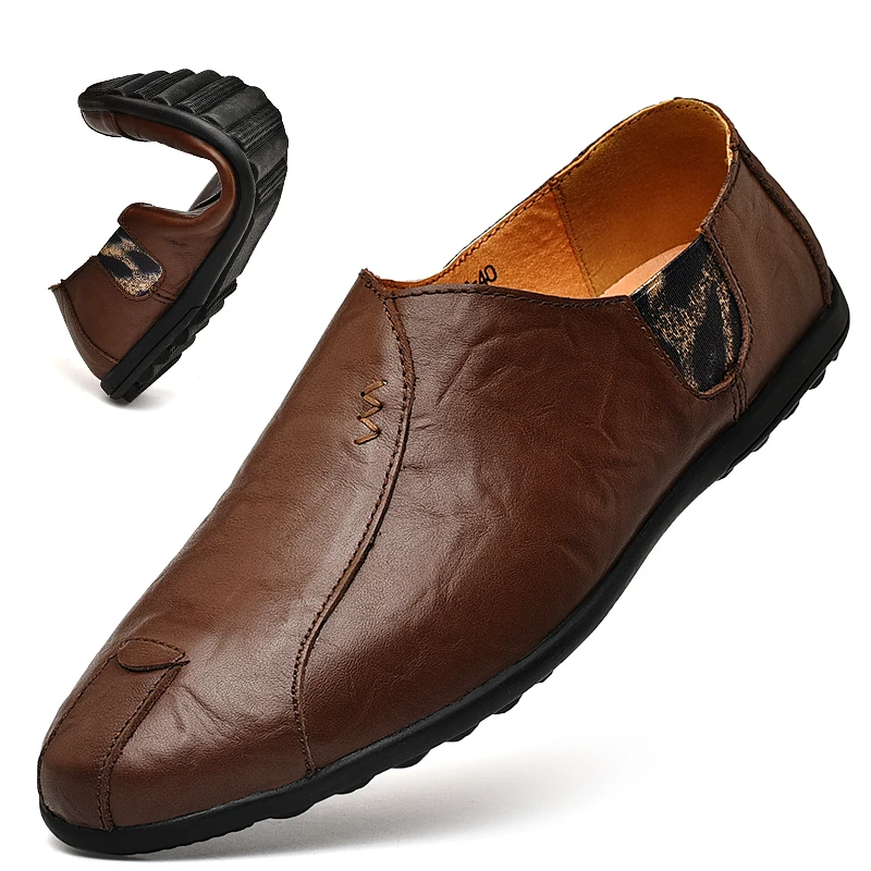 2019 Leather Shoes Men Luxury Brand Italian Casual Mens Loafers Moccasins Breathable Slip on Black Driving Shoes Plus Size 38-47
2019 Leather Shoes Men Luxury Brand Italian Casual Mens Loafers Moccasins Breathable Slip on Black Driving Shoes Plus Size 38-47