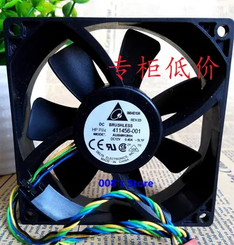New Radiator CPU Cooler Fan For HP 411456-001 PC Server AUB0912HH 9225 90*90*25mm DC12V 0.40A -5L1F PWM Cooling
New Radiator CPU Cooler Fan For HP 411456-001 PC Server AUB0912HH 9225 90*90*25mm DC12V 0.40A -5L1F PWM Cooling