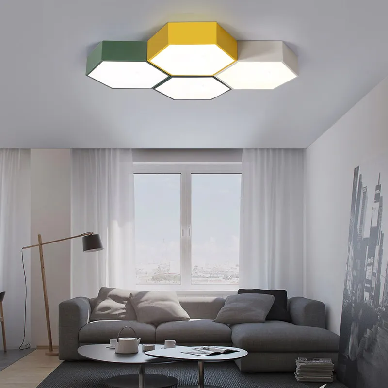 Post Modern LED Ceiling Lights Geometry Shape Macarons Ceiling Mounted Lamp Kid Room Creative Combination Model Dimmable light
Post Modern LED Ceiling Lights Geometry Shape Macarons Ceiling Mounted Lamp Kid Room Creative Combination Model Dimmable light
