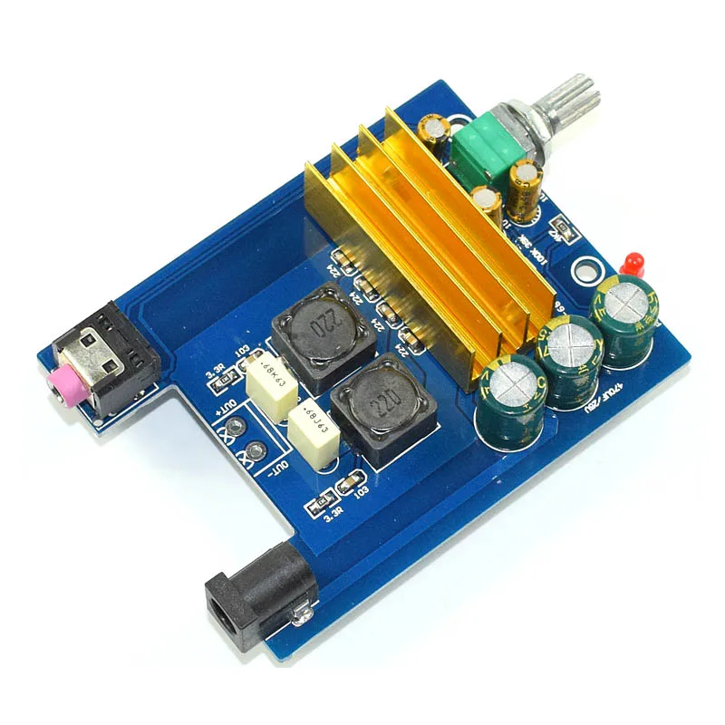 KYYSLB 2A DC24V Amplifier Board Class D TPA3116 100W Mono HIFI Digital Power Amplifier Board 20Hz To 20KHz
KYYSLB 2A DC24V Amplifier Board Class D TPA3116 100W Mono HIFI Digital Power Amplifier Board 20Hz To 20KHz