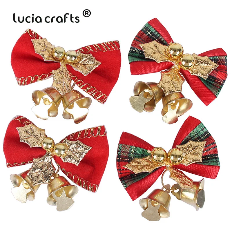 5pcs/6pcs 4*4cm Bow With Bell Xmas Ornament Christmas Gift Hanging DIY Party Home Christmas Tree Garland Decorations H0221
5pcs/6pcs 4*4cm Bow With Bell Xmas Ornament Christmas Gift Hanging DIY Party Home Christmas Tree Garland Decorations H0221