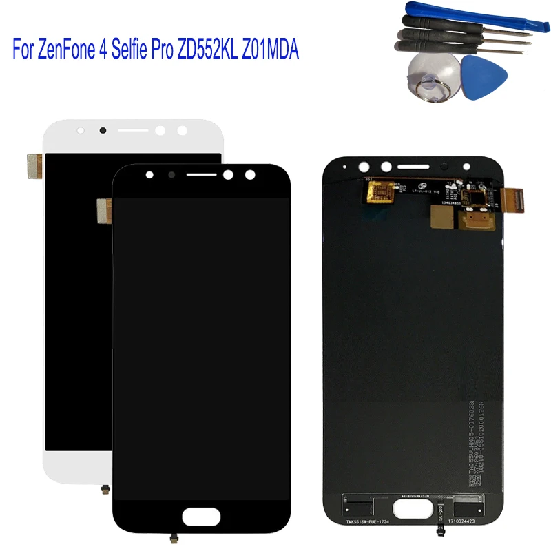 AMOLED Screen For ASUS ZenFone 4 Selfie Pro ZD552KL Z01MDA LCD Display Touch Screen Digitizer Glass Assembly Replace For ZD552KL
AMOLED Screen For ASUS ZenFone 4 Selfie Pro ZD552KL Z01MDA LCD Display Touch Screen Digitizer Glass Assembly Replace For ZD552KL