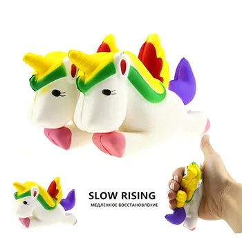 Anti-stress Unicorn Squishy Soft Jumbo Slow Rising Squeeze Toys For Children 1 peice Cartoon Doll unicornio
Anti-stress Unicorn Squishy Soft Jumbo Slow Rising Squeeze Toys For Children 1 peice Cartoon Doll unicornio