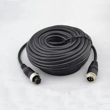 Vehicle mounted monitoring 10M Aviation head interface Video cable 10meter Truck camera extension cord 4-core wire
Vehicle mounted monitoring 10M Aviation head interface Video cable 10meter Truck camera extension cord 4-core wire