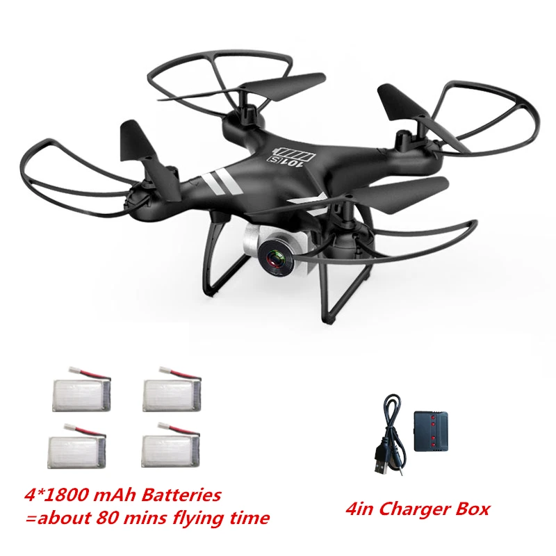 RC Drone KY101S with Adjustable Camera 5.0MP 1080P Altitude Hold One Key Return Dron Headless RC Quadcopter Fly 18 Minutes
RC Drone KY101S with Adjustable Camera 5.0MP 1080P Altitude Hold One Key Return Dron Headless RC Quadcopter Fly 18 Minutes