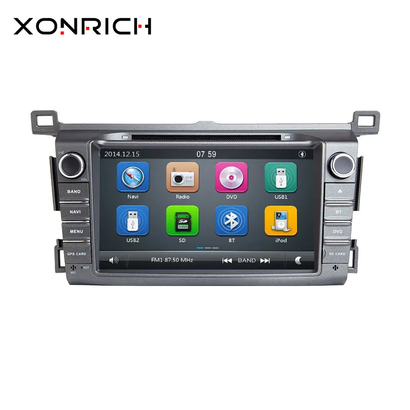 Xonrich Car Multimedia Player 2 din GPS DVD For Toyota RAV4 Rav 4 2013 2014 2015Navigation Autoradio Audio Head Unit Stereo DAB+
Xonrich Car Multimedia Player 2 din GPS DVD For Toyota RAV4 Rav 4 2013 2014 2015Navigation Autoradio Audio Head Unit Stereo DAB+