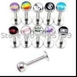 logo Straight Barbell Lip Piercing Labret Ring Fashion Body Jewelry 1000pcs/lot Mixed Style
logo Straight Barbell Lip Piercing Labret Ring Fashion Body Jewelry 1000pcs/lot Mixed Style