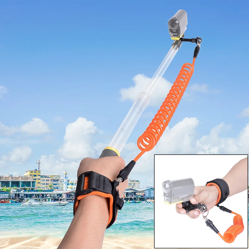 Underwater Diving Floating Wrist Strap w/ Hand Grip Holder for Sony FDR-X3000 HDR AS200 AS50 AS30V AZ1 FDR-X1000VR Action Camera
Underwater Diving Floating Wrist Strap w/ Hand Grip Holder for Sony FDR-X3000 HDR AS200 AS50 AS30V AZ1 FDR-X1000VR Action Camera