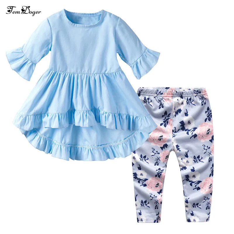 Baby Clothing Sets 2019 New Infant Newborn Girls Clothes Ruffle Shirt+Pants 2PCS Fashion Outfits Set Bebes Casual Clothing 3-24M
Baby Clothing Sets 2019 New Infant Newborn Girls Clothes Ruffle Shirt+Pants 2PCS Fashion Outfits Set Bebes Casual Clothing 3-24M
