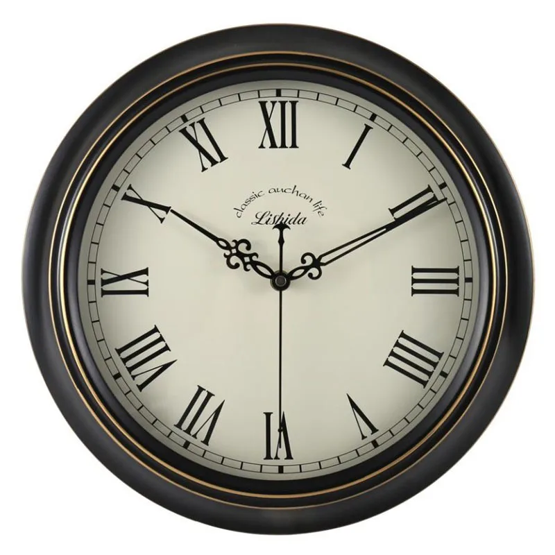 Big Vintage Creative Wall Clock Modern Design Metal Living Room Watches for Kitchen Shabby Decorative Retro Wall Clocks 50C359 
Big Vintage Creative Wall Clock Modern Design Metal Living Room Watches for Kitchen Shabby Decorative Retro Wall Clocks 50C359