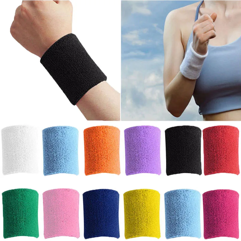 Men & Women Sports Sweatband Terry Cloth Wrist Sweat Bands Tennis Squash Badminton Basketball Wristband Gym Crossfit Wrist Wraps
Men & Women Sports Sweatband Terry Cloth Wrist Sweat Bands Tennis Squash Badminton Basketball Wristband Gym Crossfit Wrist Wraps