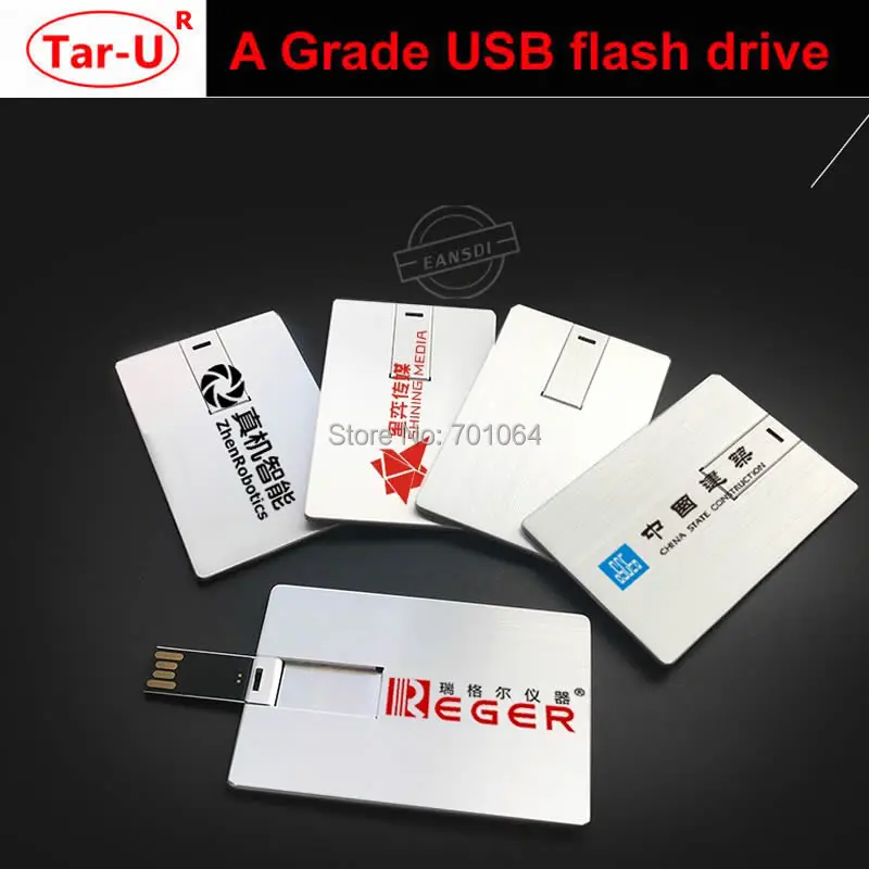 Aluminium card USB flash-09