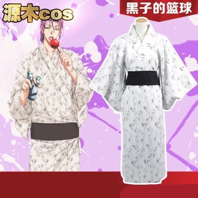 High Quallity Japanese Anime KUROKO NO BASUKE Murasakibara Atsushi Kimono Man Woman Cosplay Costume Dress + Belt
High Quallity Japanese Anime KUROKO NO BASUKE Murasakibara Atsushi Kimono Man Woman Cosplay Costume Dress + Belt