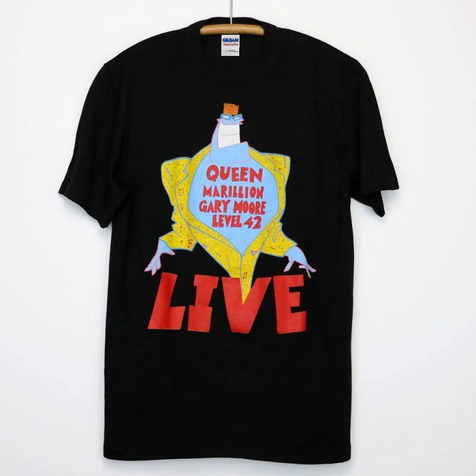 Queen Shirt Vintage tshirt 1986 Magic Euro Tour Freddie Mercury We Will Rock You Print T-Shirt Men Summer Style
Queen Shirt Vintage tshirt 1986 Magic Euro Tour Freddie Mercury We Will Rock You Print T-Shirt Men Summer Style