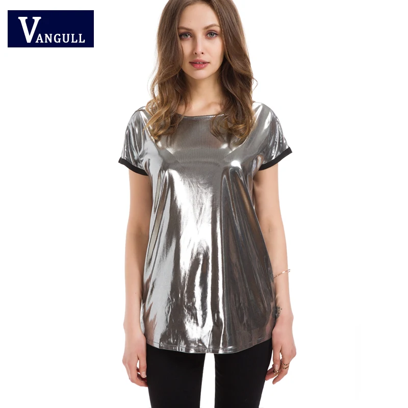2018 new summer cool lady woman Silver technology Space style fashion casual O-Neck Tops & Tees short sleeve T-shirt woman
2018 new summer cool lady woman Silver technology Space style fashion casual O-Neck Tops & Tees short sleeve T-shirt woman