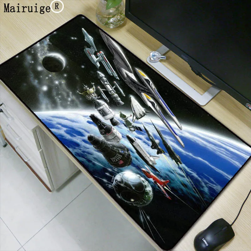 Mairuige Star Trek Starship Large Mouse Pad Anti-slip Natural Rubber PC Computer Gaming Mousepad Desk Mat for LOL Cs Go DOTA2
Mairuige Star Trek Starship Large Mouse Pad Anti-slip Natural Rubber PC Computer Gaming Mousepad Desk Mat for LOL Cs Go DOTA2