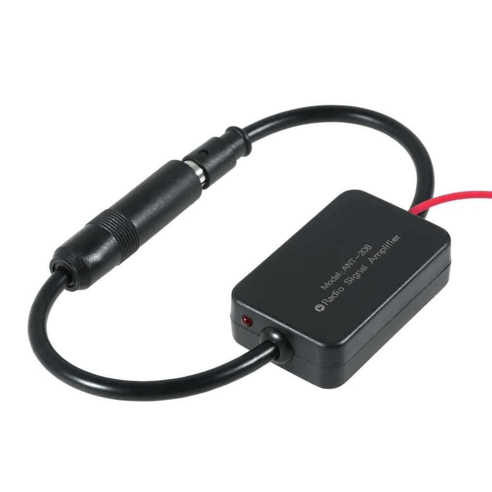 12V Car FM&AM Radio Antenna Signal Amp Amplifier Booster Signal Enhancer Device ANT-208
12V Car FM&AM Radio Antenna Signal Amp Amplifier Booster Signal Enhancer Device ANT-208