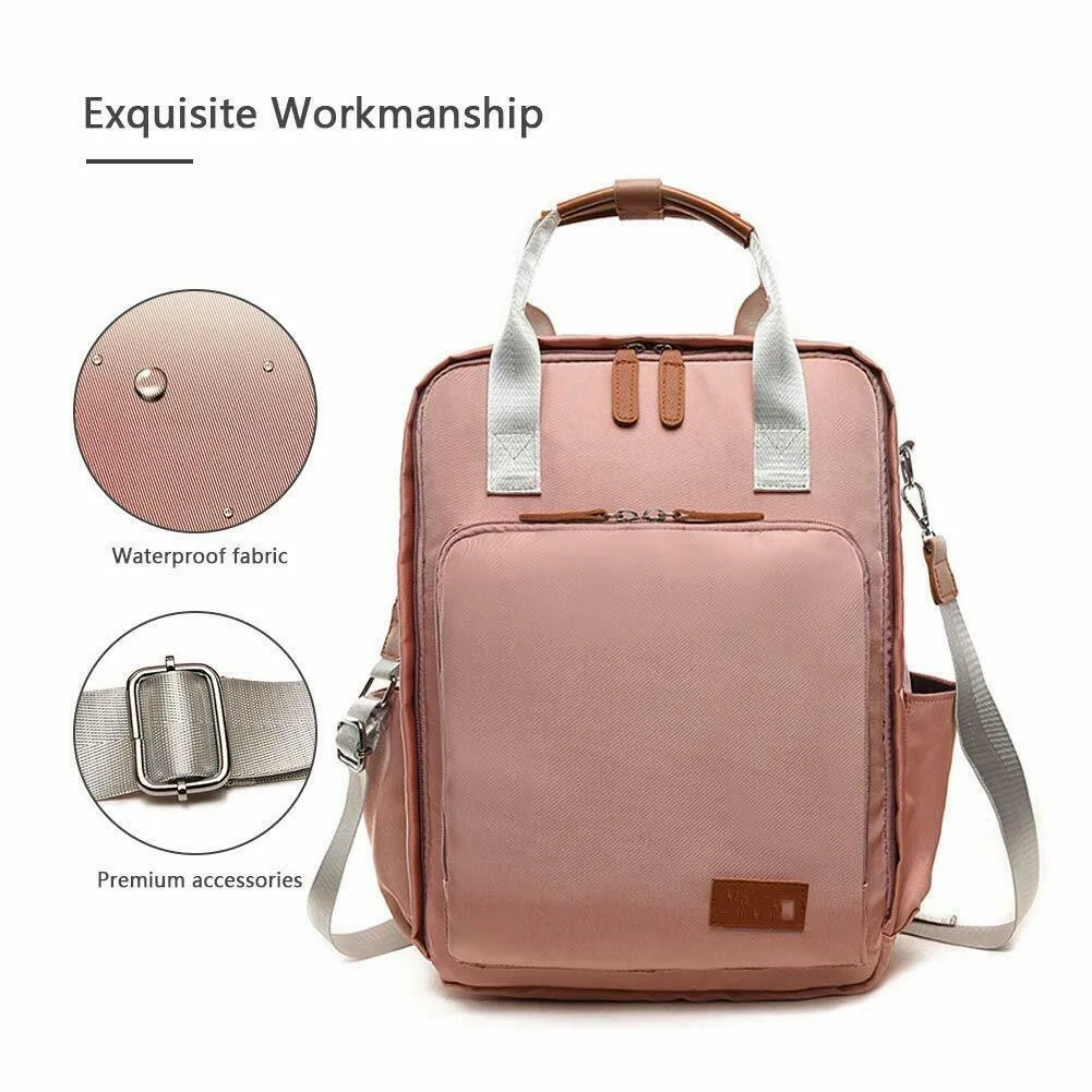 New Women Bag Luxury PU Leather Multifunctional Baby Diaper Mummy Backpack Nappy Waterproof Changing Bag High Quality
New Women Bag Luxury PU Leather Multifunctional Baby Diaper Mummy Backpack Nappy Waterproof Changing Bag High Quality