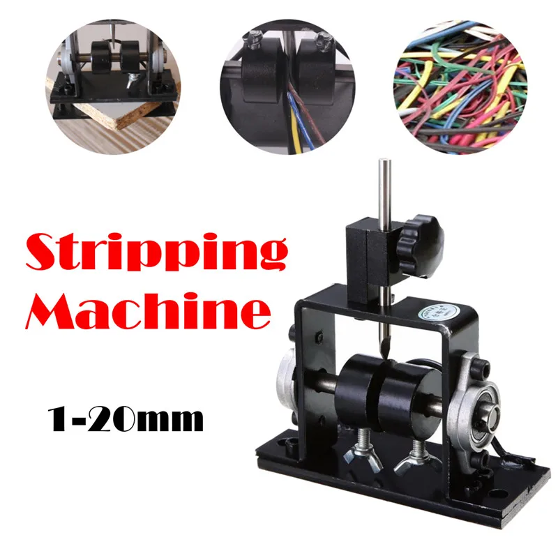 Manual Wire Cable Stripping Peeling Machine Cable Scrap Recycle Hand Tool Copper Wire Stripper For 1-20mm Wire
Manual Wire Cable Stripping Peeling Machine Cable Scrap Recycle Hand Tool Copper Wire Stripper For 1-20mm Wire