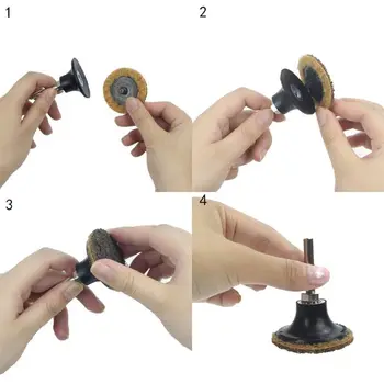 31Pcs Roloc Sanding Disc 50mm Quick Change Tray Holder for Metal Surface Prep Strip Grind Polishing Burr Rust Paint Woodworking
31Pcs Roloc Sanding Disc 50mm Quick Change Tray Holder for Metal Surface Prep Strip Grind Polishing Burr Rust Paint Woodworking