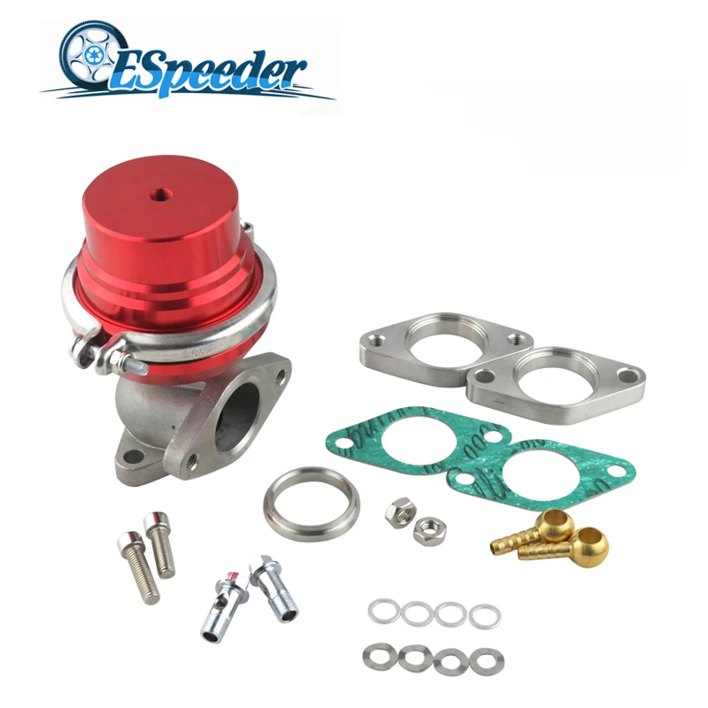 ESPEEDER Universal 38mm Wastegate Turbo External Red With Clamp 5.8 Psi High Performance Waste Gate
ESPEEDER Universal 38mm Wastegate Turbo External Red With Clamp 5.8 Psi High Performance Waste Gate