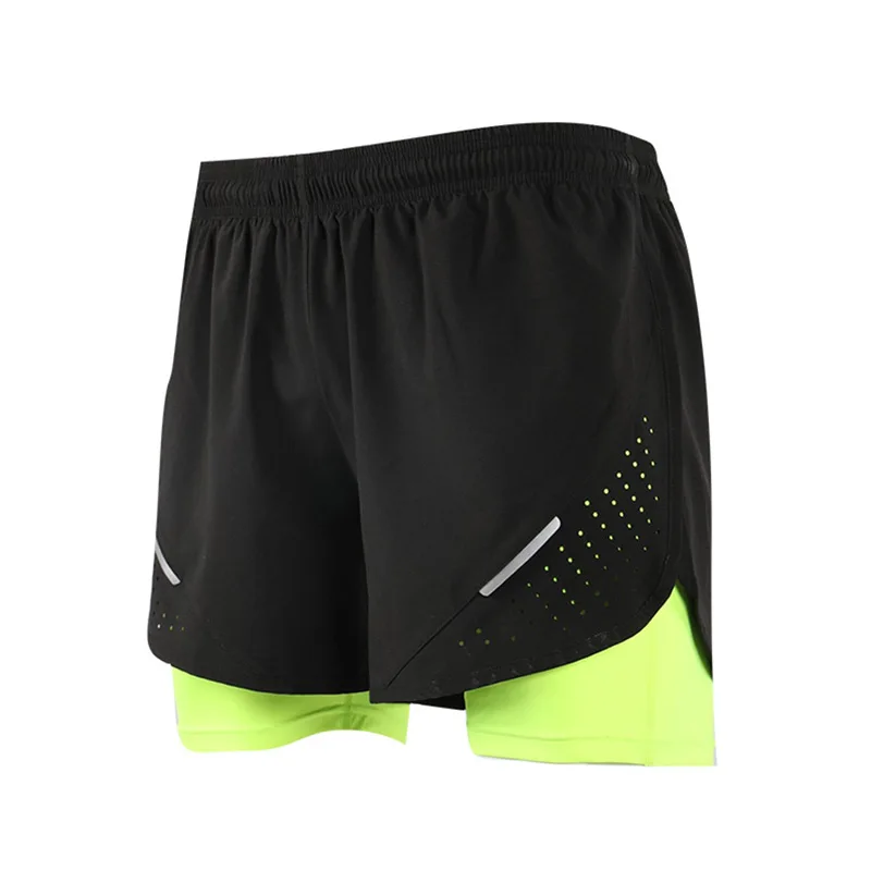 Mens Sport Men's 2 in 1 Running Shorts Shorts Quick Drying Training Exercise Jogging Cycling Shorts with Longer Liner
Mens Sport Men's 2 in 1 Running Shorts Shorts Quick Drying Training Exercise Jogging Cycling Shorts with Longer Liner