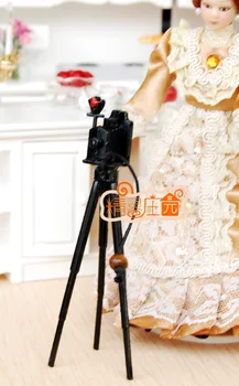 G05-X486 children baby gift Toy 1:12 Dollhouse mini Furniture Miniature rement black metal Tripod camera 1pcs
G05-X486 children baby gift Toy 1:12 Dollhouse mini Furniture Miniature rement black metal Tripod camera 1pcs
