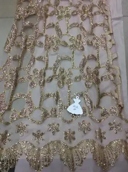 2017 Nigeria embroidery guipure sequins lace fabric/ fashion dress French lace embroidery fabric for African wedding market
2017 Nigeria embroidery guipure sequins lace fabric/ fashion dress French lace embroidery fabric for African wedding market