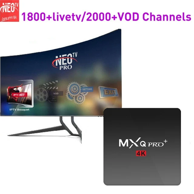 MXQ PRO MINI Android 8.1 TV BOX 1G8G 2G16G Amlogic S905W IPTV Subscription French Arabic Channels Neo Pro 2000 LIVE Europe TV
MXQ PRO MINI Android 8.1 TV BOX 1G8G 2G16G Amlogic S905W IPTV Subscription French Arabic Channels Neo Pro 2000 LIVE Europe TV