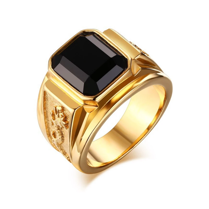 Small section Women Men Stone Rings Gold Ring Stainless Steel Dragon Vintage Fashion Wedding Band Simple Jewelry Male Rings
Small section Women Men Stone Rings Gold Ring Stainless Steel Dragon Vintage Fashion Wedding Band Simple Jewelry Male Rings