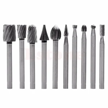 10pcs/Set Rotary File Electric Grinding Polishing Head Engraving Cutter Wood Tool
10pcs/Set Rotary File Electric Grinding Polishing Head Engraving Cutter Wood Tool