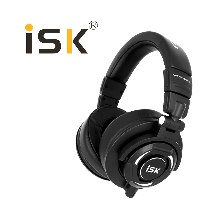 2018 Новинка ISK MDH9000 Hi-Fi Hd монитор наушники полностью закрытый тип для записи