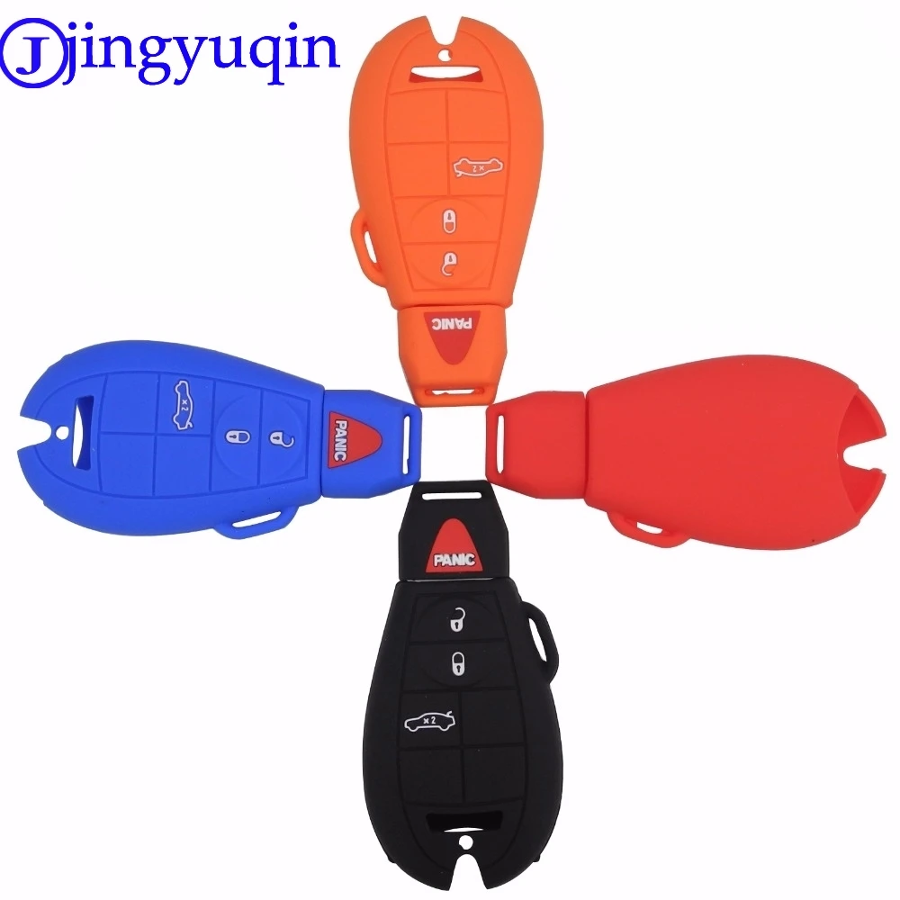 jingyuqin Silicone Car Key Case Cover For Dodge JCUV Ddart Jeep Grand Cherokee Compass Longitude Patriot Chrysler 4 Buttons
jingyuqin Silicone Car Key Case Cover For Dodge JCUV Ddart Jeep Grand Cherokee Compass Longitude Patriot Chrysler 4 Buttons