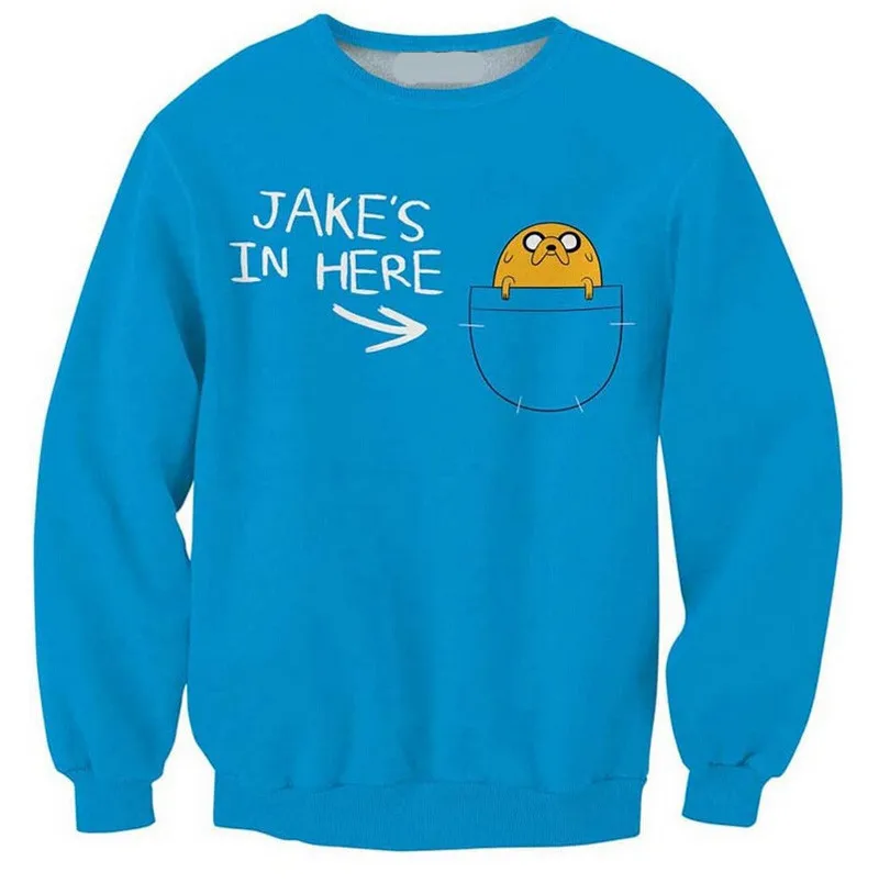 PLstar Cosmos 2017 Women Men Adventure Time Cartoon Finn Jake Bees Crewneck 3d Sweatshirts Jumper Outfits Fashion Clothing R3778
PLstar Cosmos 2017 Women Men Adventure Time Cartoon Finn Jake Bees Crewneck 3d Sweatshirts Jumper Outfits Fashion Clothing R3778