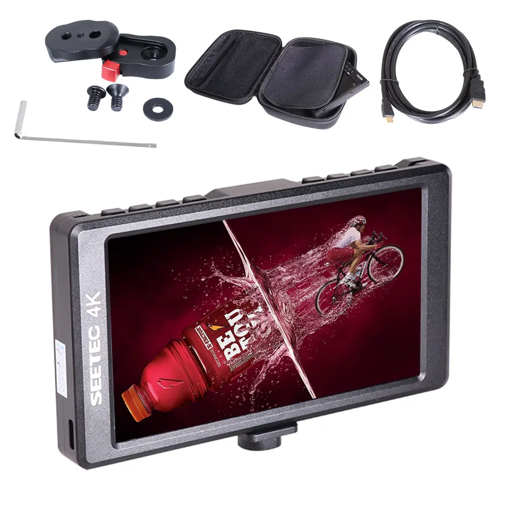 FEELWORLD F550 5.5" 4K On-camera Monitor with HDMI Input/ Output IPS Full HD 1920x1080 high resolution monitoring
FEELWORLD F550 5.5" 4K On-camera Monitor with HDMI Input/ Output IPS Full HD 1920x1080 high resolution monitoring