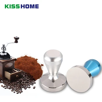 V Shaped Stainless Steel Base Aluminum Handle Tamper Coffee Powder Hammer 51/53/57.5/58mm Coffee Accessories
V Shaped Stainless Steel Base Aluminum Handle Tamper Coffee Powder Hammer 51/53/57.5/58mm Coffee Accessories