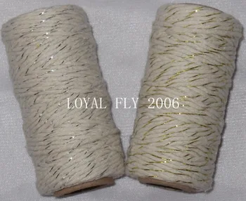 20pcs/lot sliver/gold metallic cotton bakers twine 20m/spool, cotton twine, divine twine by china post
20pcs/lot sliver/gold metallic cotton bakers twine 20m/spool, cotton twine, divine twine by china post