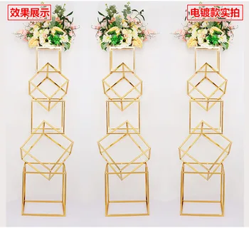 5pcs/lot Of Electroplated Gold/silver Flower Vase Column Stand for Wedding Centerpiece Decoration
5pcs/lot Of Electroplated Gold/silver Flower Vase Column Stand for Wedding Centerpiece Decoration