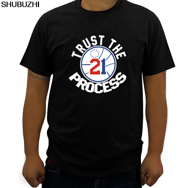 Fashion Logo Printing T Shirts Black Embiid Philadelphia " Trust The Process " T-shirt men summer fashion top tees
Fashion Logo Printing T Shirts Black Embiid Philadelphia " Trust The Process " T-shirt men summer fashion top tees