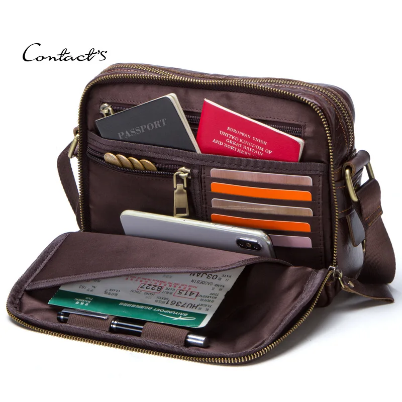 Man Shoulder Crossbody Messenger Bag Satchels Man Handbags Genuine Leather Oil Wax Fashion Business Travel Book Laptop Pack Gift
Man Shoulder Crossbody Messenger Bag Satchels Man Handbags Genuine Leather Oil Wax Fashion Business Travel Book Laptop Pack Gift