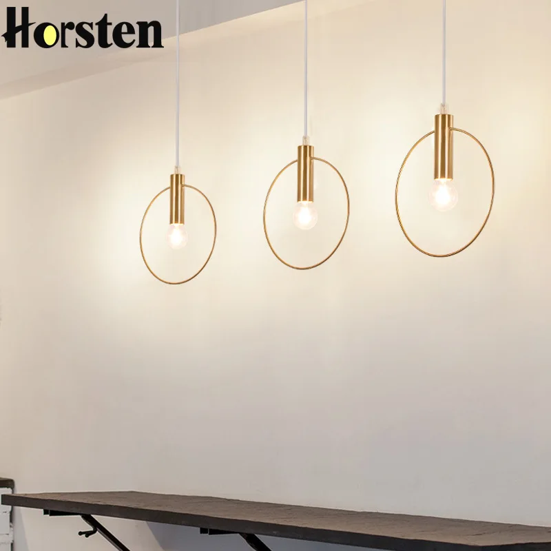 Modern Circle E14 LED Pendant Light Single Ring Round Gold Hanging Lighting Suspension Luminaire For Dining Room Cafe Bar Decor
Modern Circle E14 LED Pendant Light Single Ring Round Gold Hanging Lighting Suspension Luminaire For Dining Room Cafe Bar Decor