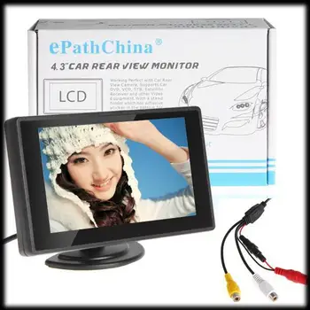 by DHL or Fedex 50 pieces Digital 4.3" Car TFT LCD rear view Monitor 2 video input
by DHL or Fedex 50 pieces Digital 4.3" Car TFT LCD rear view Monitor 2 video input