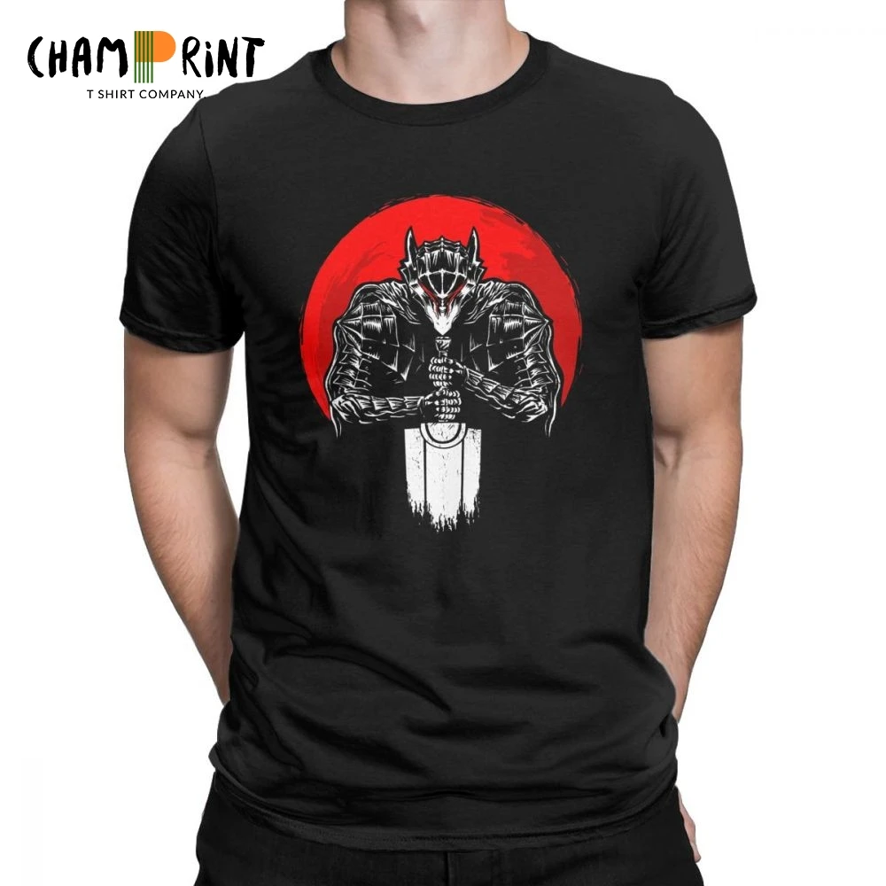 Black Swordsman Berserk T-Shirt Anime Men's Short Sleeve Tees Cotton T Shirt Retro O-neck Tops Plus Size Summer Casual Clothes
Black Swordsman Berserk T-Shirt Anime Men's Short Sleeve Tees Cotton T Shirt Retro O-neck Tops Plus Size Summer Casual Clothes