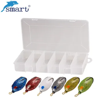 6Pcs 5cm Frog Fishing Lures Kit with Box 11.8-12.3g Hollow Body Soft Baits Double Hooks Frog Bait Wobblers Peche Leurre Souple 
6Pcs 5cm Frog Fishing Lures Kit with Box 11.8-12.3g Hollow Body Soft Baits Double Hooks Frog Bait Wobblers Peche Leurre Souple