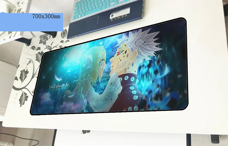 Seven Deadly Sins mousepad gamer big 700x300x3mm gaming mouse pad Gift notebook accessories laptop padmouse ergonomic mat
Seven Deadly Sins mousepad gamer big 700x300x3mm gaming mouse pad Gift notebook accessories laptop padmouse ergonomic mat