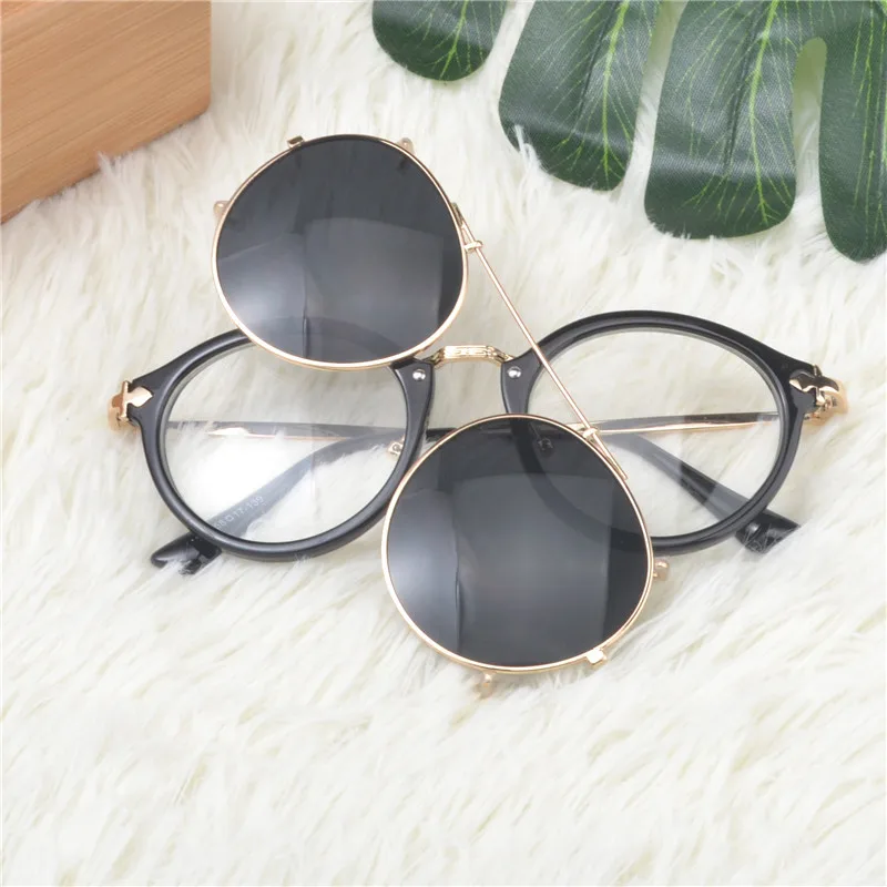 MINCL/ Retro Men Myopia sunglasses Clip Magnetic Punk Myopia Driving Glasses Clip On Dual Purpose Driving mirror goggles FML
MINCL/ Retro Men Myopia sunglasses Clip Magnetic Punk Myopia Driving Glasses Clip On Dual Purpose Driving mirror goggles FML